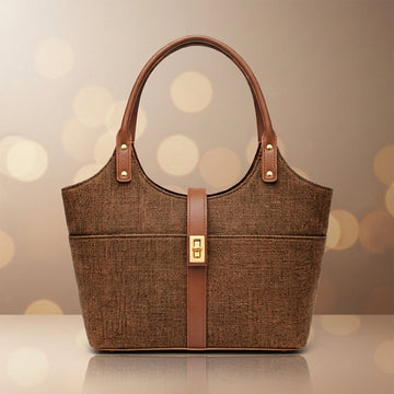 Mira Canvas Bag Brown