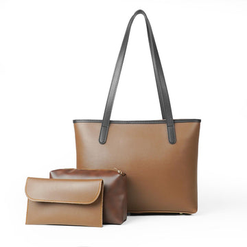Alice tote set of 3 bag  Brown